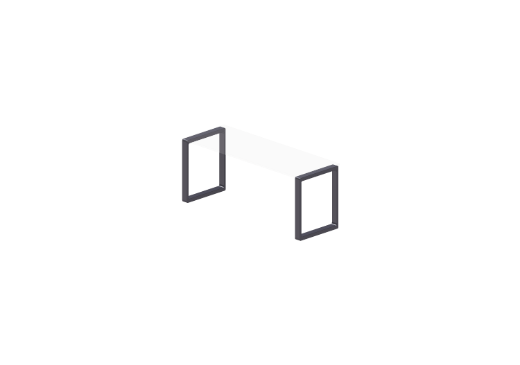 Muebles 3D - Mesa de trabajo 150x60x60cm - ACCA software Muebles 3D - Mesa de trabajo 150x60x60cm - ACCA software