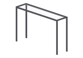 3D Furniture - Work Bench 152x32x80cm