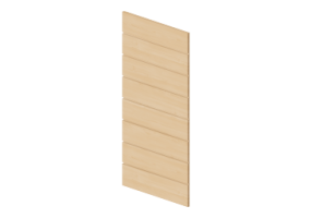3D Exhibitors - Louvred panel 120x120cm