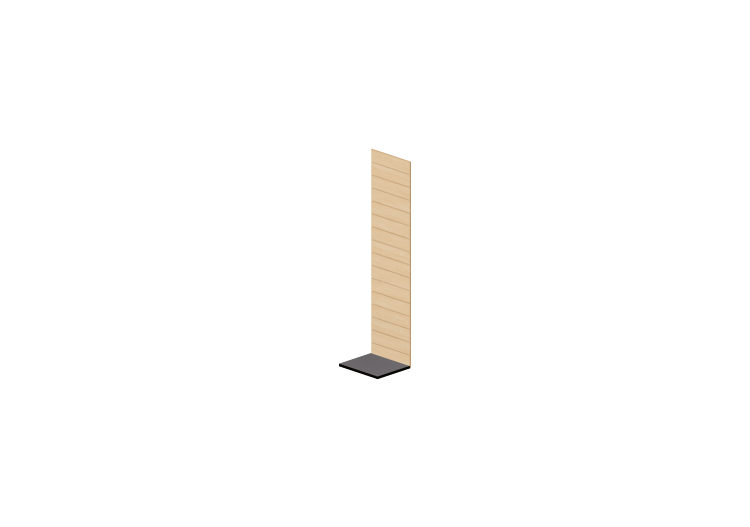 3D Aussteller - Lamellenwand mit Basis 240x60cm - ACCA... 3D Aussteller - Lamellenwand mit Basis 240x60cm - ACCA...
