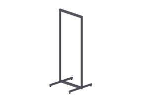 3D Exhibitors - Clothes rack 60x60x145cm