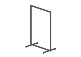 Vitrine exposition 3D - Stender 100x60x145cm