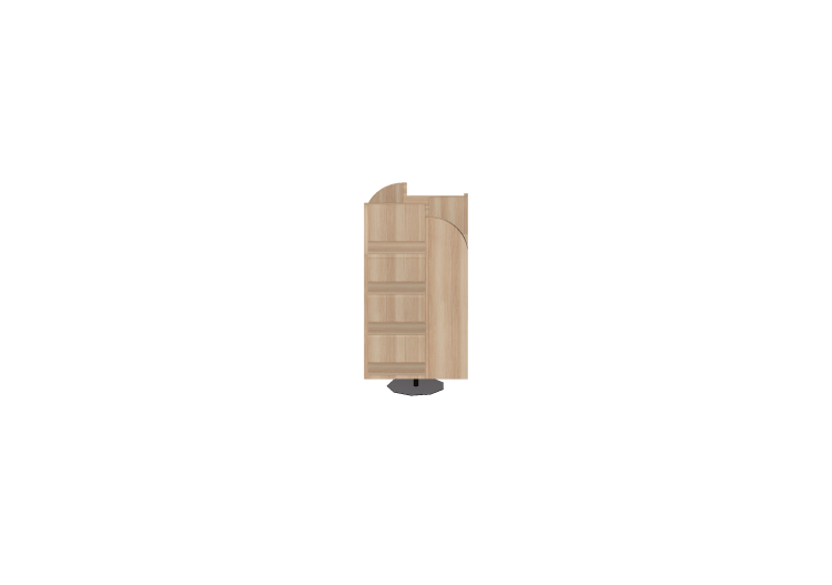 3D Exhibitors - wooden magazine holder - ACCA software 3D Exhibitors - wooden magazine holder - ACCA software