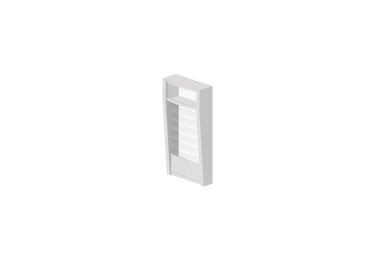 Espositori 3D - Espositore per farmacia - ACCA software Espositori 3D - Espositore per farmacia - ACCA software