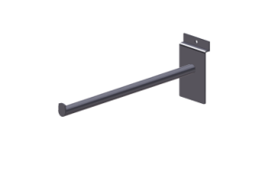 Accesorios 3D - Escuadra perchero recta redonda 25cm