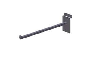 Accesorios 3D - Escuadra perchero recta redonda 30cm