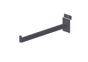 Accessori 3D - Staffa appenderia dritta quadrata 25cm