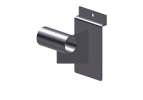 3D Zubeh&ouml;r - Haken rohrf&ouml;rmig 5cm