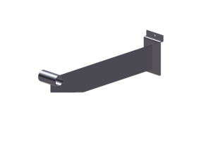 Accessori 3D - Gancio porta staffa rotonda 30cm
