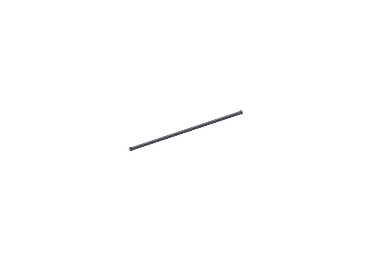 3D Accessories - Tubular bracket 100cm - ACCA software 3D Accessories - Tubular bracket 100cm - ACCA software