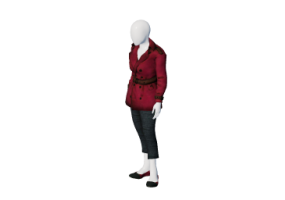 3D Accessories - Female manichin with coat