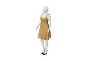 Accesorios 3D - Maniqu&iacute; mujer con traje