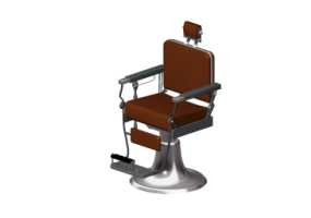 Accessoires 3D - Si&egrave;ge de coiffeur