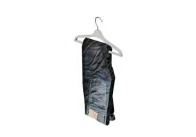 Modelos 3D - Pantal&oacute;n baquero doblado con percha
