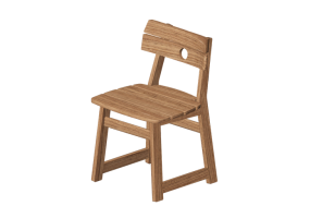 3D Chairs - Wooden chair - Artzzi - Taj&aacute;