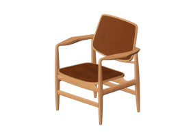 Chaises 3D - Chaise en bois - Artzzi - Oscar