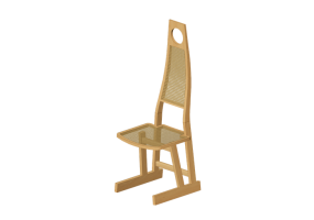 Sillas 3D - Silla de madera - Artzzi - Menna