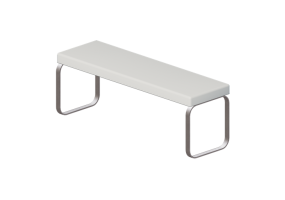 Poltronas y Sof&aacute;s 3D - Bancada de piel - Artzzi - Doha