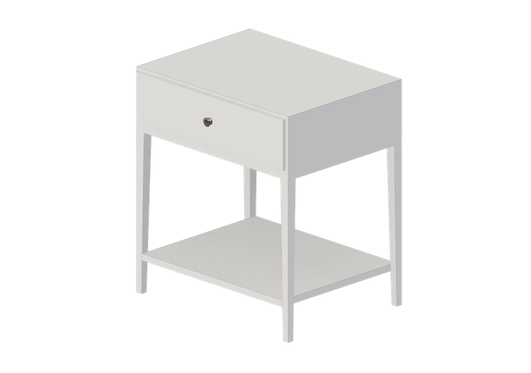 Letti 3D - Comodino in legno laccato - Artzzi - Saga -... Letti 3D - Comodino in legno laccato - Artzzi - Saga -...