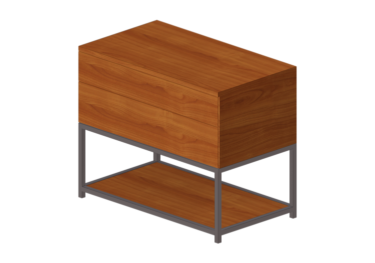 Lits 3D - Table de nuit en bois - Artzzi - Bossa - ARTZZI Lits 3D - Table de nuit en bois - Artzzi - Bossa - ARTZZI