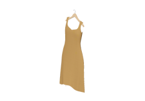 3D Modelle - Damenkleid mit Kleiderb&uuml;gel