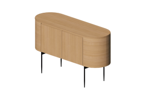 Muebles 3D - Aparador de madera - Artzzi - Blues