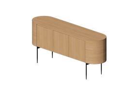 Muebles 3D - Buffet de madera - Artzzi - Blues