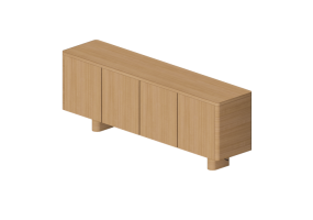 Mobili 3D - Buffet in legno - Artzzi - Jardim