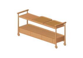 Mobili 3D - Credenza in legno - Artzzi - Soprano