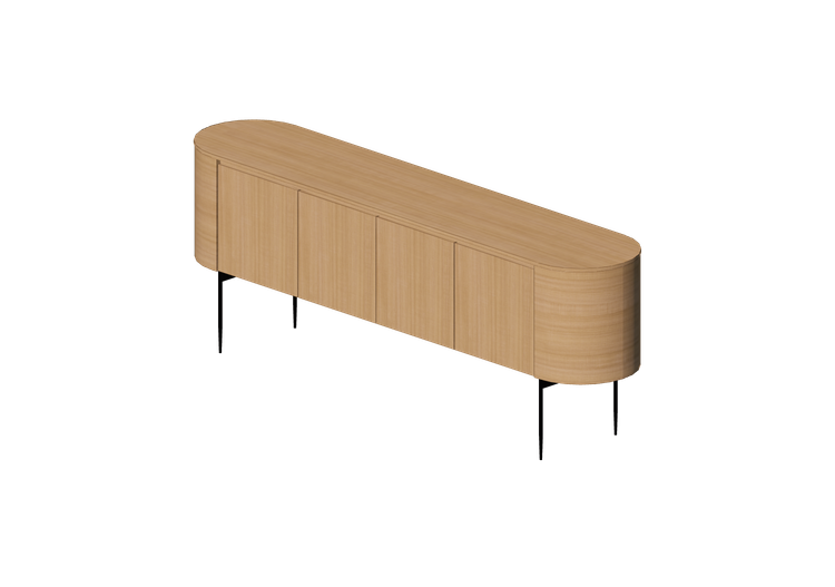 Muebles 3D - Buffet de madera - Artzzi - Blues - ARTZZI Muebles 3D - Buffet de madera - Artzzi - Blues - ARTZZI
