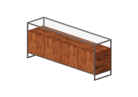 Muebles 3D - Buffet de madera - Artzzi - Laguna