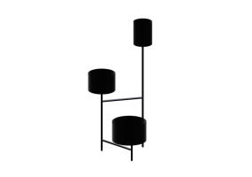 Accessori 3D - Fioriera in metallo - Artzzi - Componentes