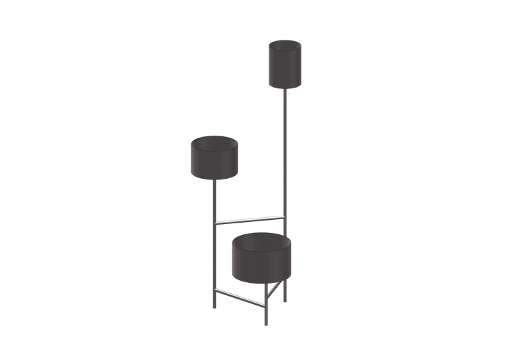 Accessoires 3D - Bac à fleurs en métal - Artzzi -... Accessoires 3D - Bac à fleurs en métal - Artzzi -...