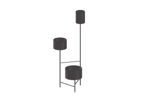 Accessori 3D - Fioriera in metallo - Artzzi - Componentes
