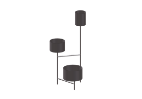 Accesorios 3D - Jardinera de metal - Artzzi - Componentes