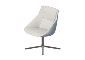 Chaises 3D - Chaise de bureau en tissu - Artzzi - Bow Chair