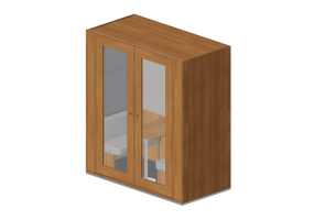 Accessoires 3D - Cabine de bureau en bois - Artzzi - Chatterbox