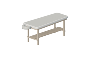 3D Modelle - Massageliege