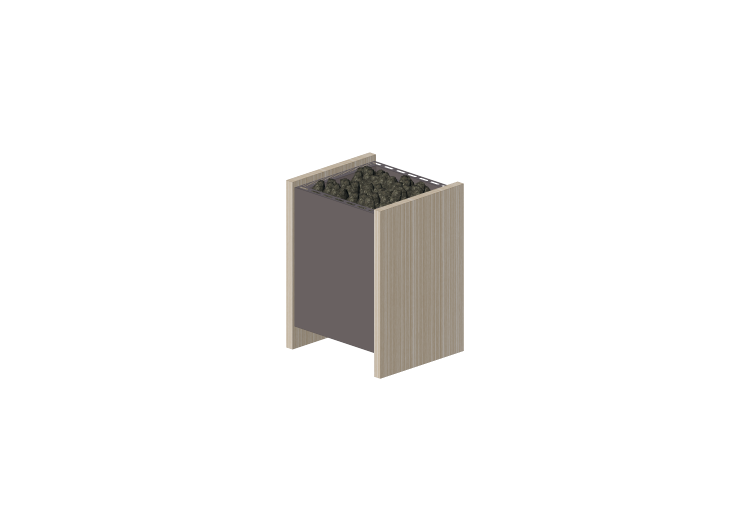 Modelli 3D - Scaldapietre elettrico - ACCA software Modelli 3D - Scaldapietre elettrico - ACCA software