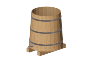 Modelos 3D - Cuba para vino