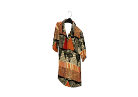 3D Modelle - Hemd mit afrikanischem Muster