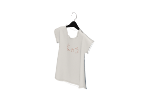3D Modelle - T-Shirt M&auml;dchen