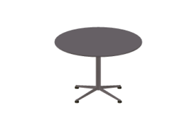 Mesinhas 3D - Mesa circular