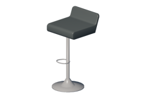 Cadeira 3D - Banqueta