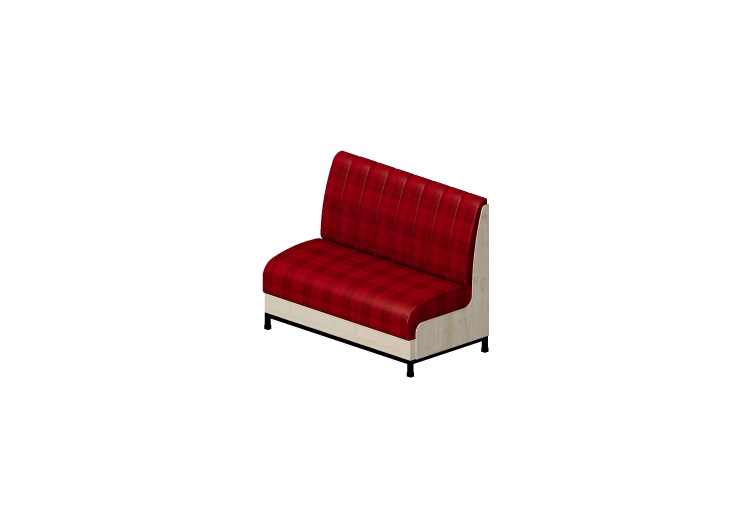Cadeira 3D - Sofá em tecido - ACCA software Cadeira 3D - Sofá em tecido - ACCA software
