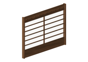 Accessoires 3D - Partition section 210x150cm
