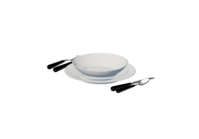 Accesorios 3D - Set vejillas con platos