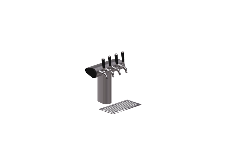 Acessórios 3D - Coluna de cerveja - ACCA software Acessórios 3D - Coluna de cerveja - ACCA software
