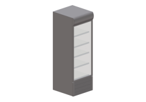 3D Accessories - Beverage fridge for bar