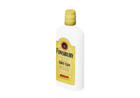 Accessoires 3D - Finsbury London Dry Gin